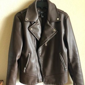 Forever 21 men’s faux leather jacket